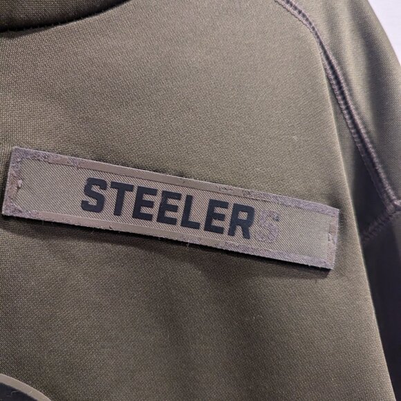 Pittsburgh Steelers Nike Salute to Service Therma Hoodie with American Flag Med. - Picture 7 of 12